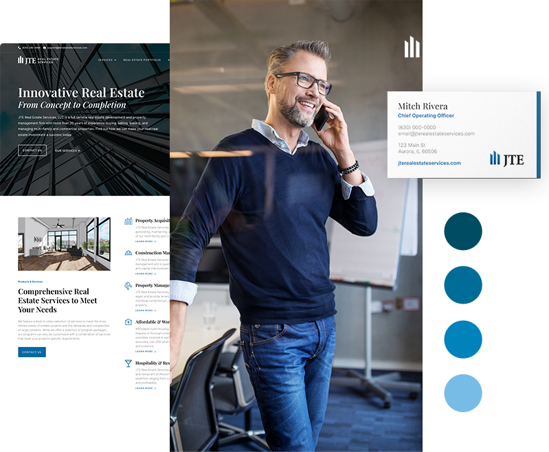real estate website design